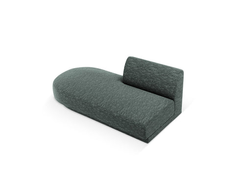 Micadoni - Module "Miley" 2 zitplaatsen, chenille olie - 90x158x70cm