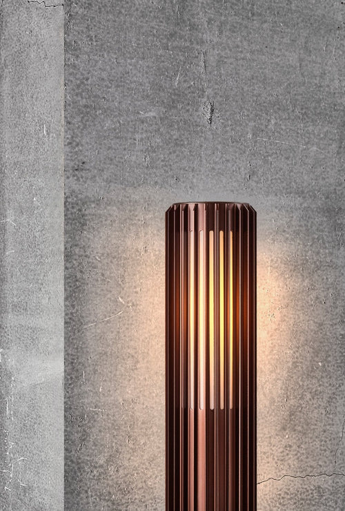 Aludra 45 | Tuin lamp | Metallic bruin