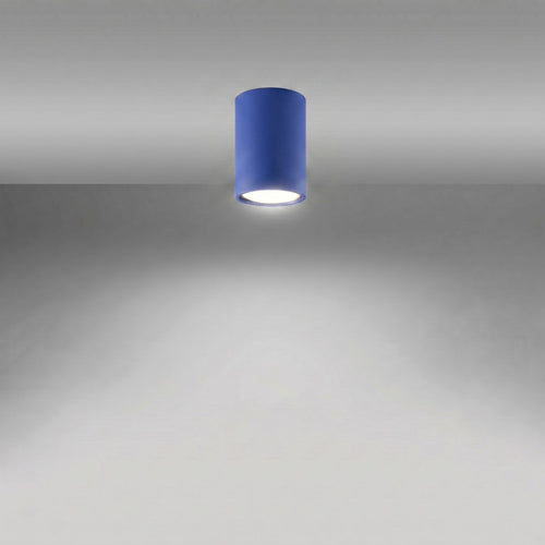 Sollux Lighting Plafondlamp LAGOS 10 ultramarijn - 6x6x10cm