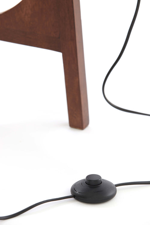 Light & Living vloerlamp TROINA - Ø35x110cm - bruin - vtwonen shop