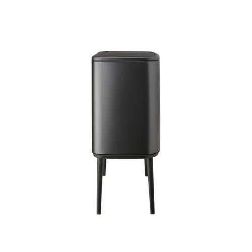 Brabantia Bo Touch Bin, met 2 binnenemmers, 11 + 23 liter - Confident Grey