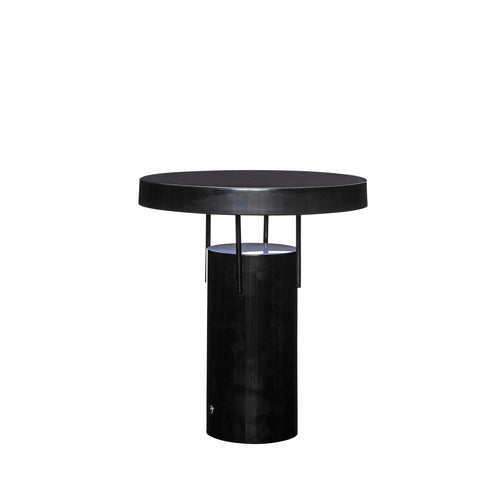 Hübsch draagbare lamp BringMe - staal - ø25xh28cm