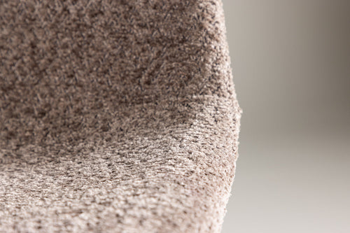 BRAM Eetkamerstoel Hakaro - Set van 2 - Grijs Bouclé - vtwonen shop