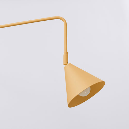 Sollux Lighting Wandlamp NOX goud - 14x61x30cm