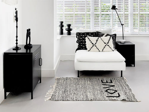 MaximaVida metalen lockerkastje Finn  52 x 40 x 67 cm zwart - vtwonen shop