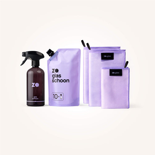 ZO glas schoon jaarpakket