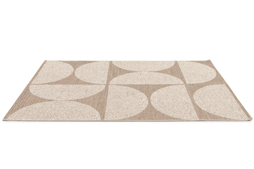 AFK Living vloerkleed Halv - voor binnen en buiten - beige - 160 x 230 cm