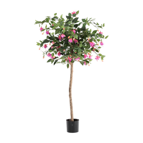 Maxifleur Fuchsia Kunstplant op stam 120cm Paars