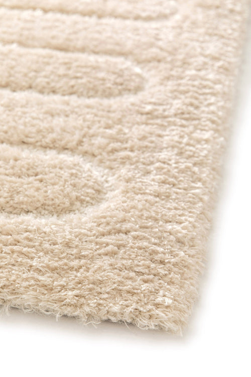 AFK Living vloerkleed Eolya - reliëfeffect - beige - 200 x 290 cm