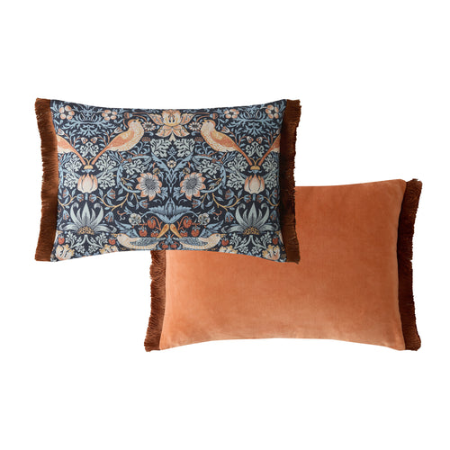 William Morris at Home Strawberry Thief Blue Sierkussen 40x60cm - vtwonen shop