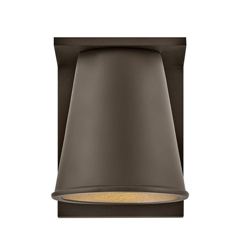 Außenwandleuchte Downlight Modern Architektonisch Bronze 2700K IP44 1x GU10
