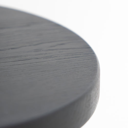 Spinder x Eva van de Ven - TONDA Salontafel - Massief Eikenhout - Mat Zwart