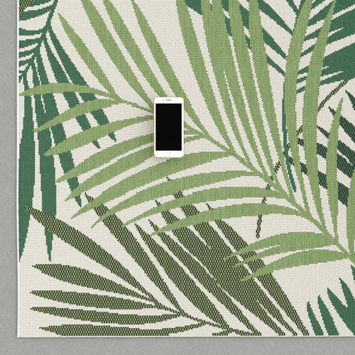 AFK Living vloerkleed Tropical - voor binnen en buiten - groen - 80 x 150 cm