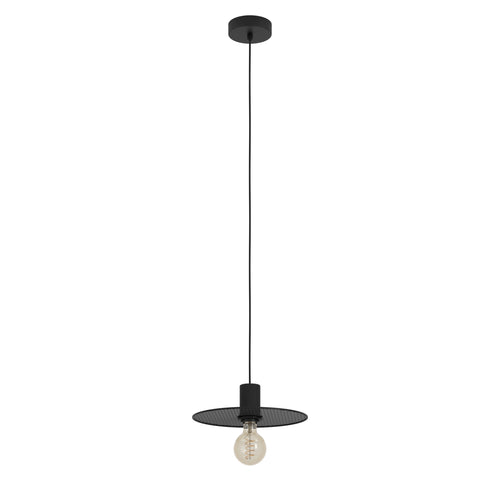 EGLO hanglamp Ikeston - e27 - ø 28 cm - zwart - staal - vtwonen shop