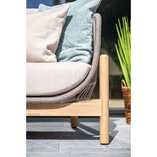 Garden Impressions loungeset Aberdeen grey sand 5-delig