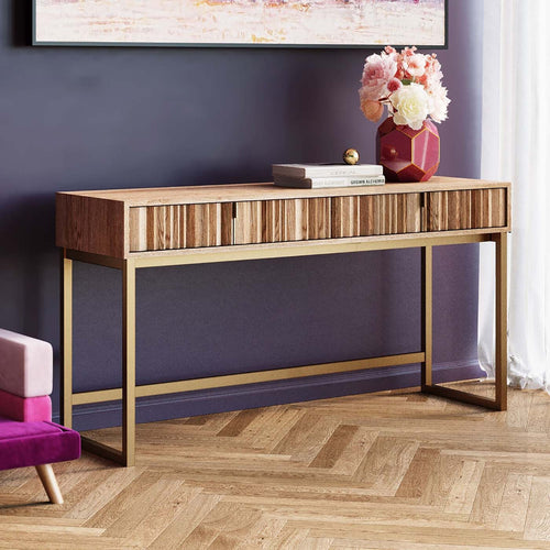 Kare Design Console Concertina Nature 136x40cm - vtwonen shop