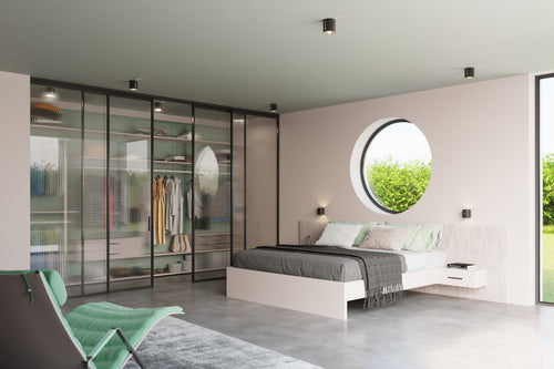 Sollux plafondlamp Inez - 1 lichts - 10  x 10   cm - zwart - vtwonen shop