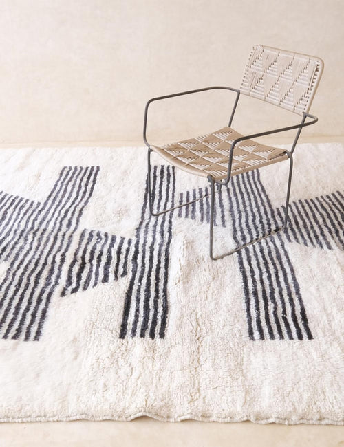 AFK Living vloerkleed Berber - handgemaakt - Wol - 207 x 306 cm - vtwonen shop