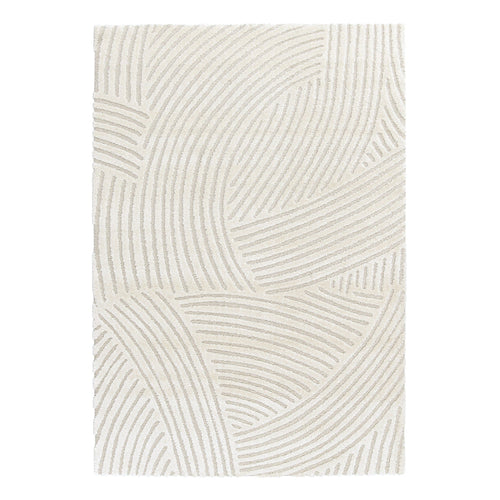 AFK Living vloerkleed Sillage - reliëfeffect - beige - 160 x 230 cm