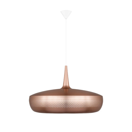 Umage Clava Dine lampenkap brushed copper - Ø 43 cm - vtwonen shop