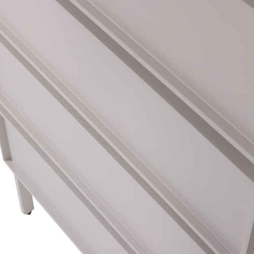 WOOOD ladekast 4 lades Tours - Melamine/MDF - Zand - 102x70x42 - vtwonen shop