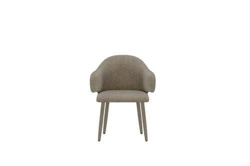 Rebellenclub  Ulholm Eetkamerstoel - Set van 2 - Beige