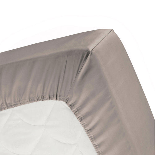 Cinderella - Hoeslaken Jersey - 200x200/210 cm - Taupe