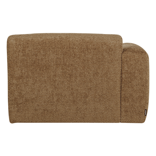 WOOOD chaise longue bank links Mojo Base - Wollig - H.geel - 74x112x162