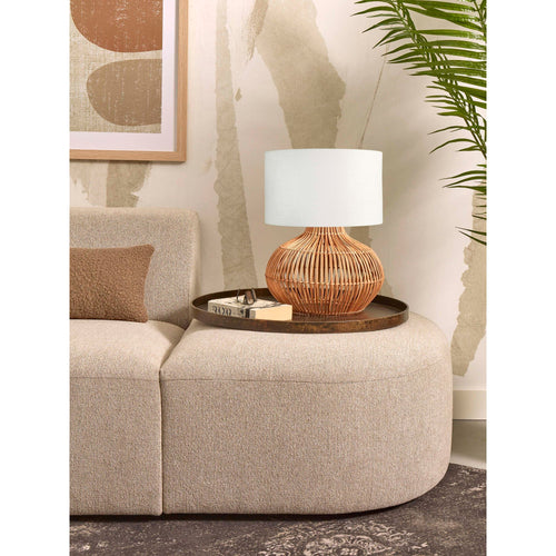 GOOD&MOJO tafellamp Kalahari - wit - Ø47cm - vtwonen shop