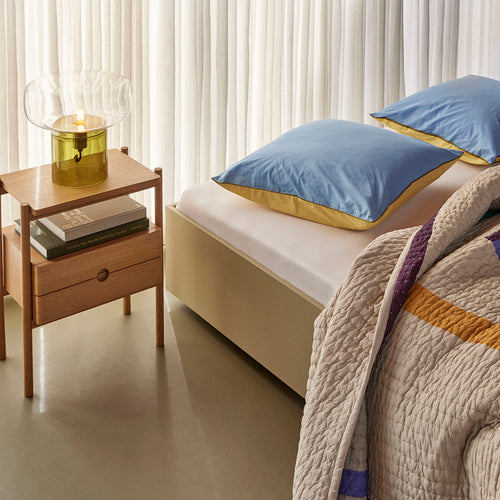 Hübsch sprei Twist - katoen - 260x260cm