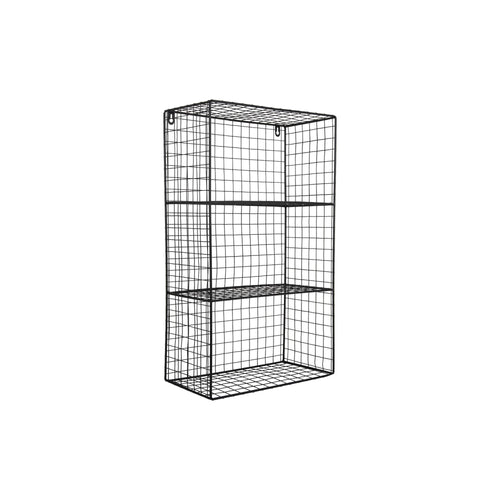 Present Time wanddecoratie Reja - zwart - 18x60x35cm - vtwonen shop