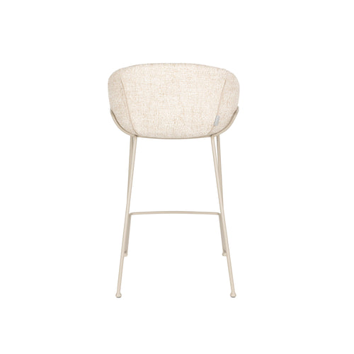 Zuiver Feston Barkrukken 65 cm Beige - Set van 2