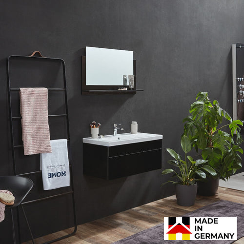 Home Deluxe Badkamermeubel WANGEROOGE BIG Zwart M