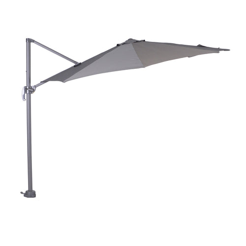Hawaii parasol S - Ø300 cm - carbon black - donker grijs