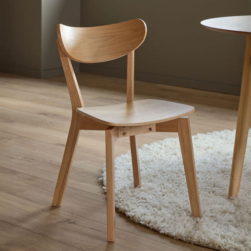 Lisomme Jade Houten Eetkamerstoel Naturel - vtwonen shop