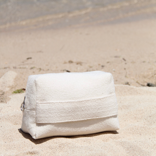 WAY strand zakje - 21 x 14 x 8 cm - Shell