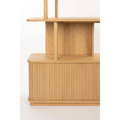 Zuiver Barbier Boekenkast/ Wandkast Naturel