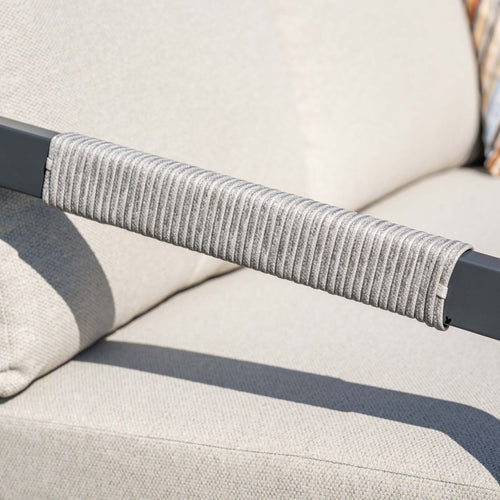 Garden Impressions Loungeset Milou hoek 4-delig - donker grijs