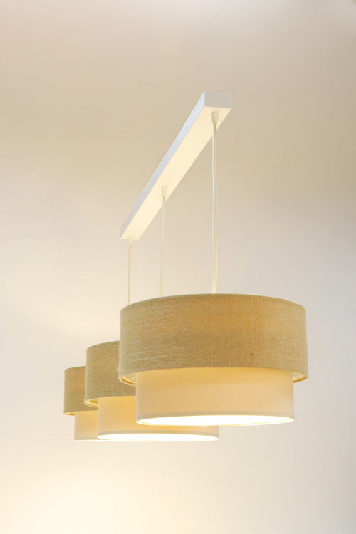 bpskoncept hanglamp Light Line - jute & crème