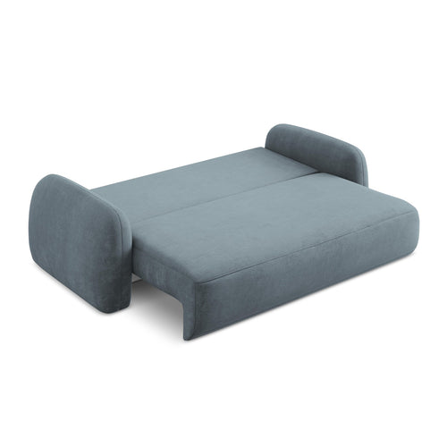 LaMiaSofa 3-zits slaapbank Amalfi - chenille stof - jeans - 250x112x90