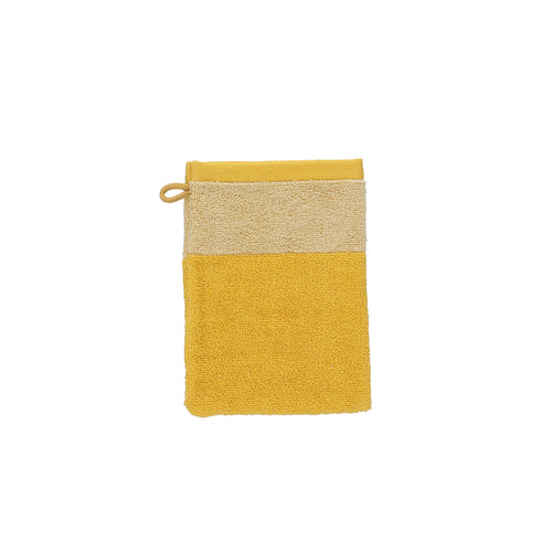 Ona - Washandje 15x21cm sunny yellow Pixie - Set van 2