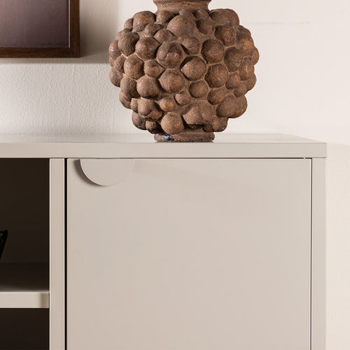 Nest living Frederik Metalen tv-meubel beige - vtwonen shop