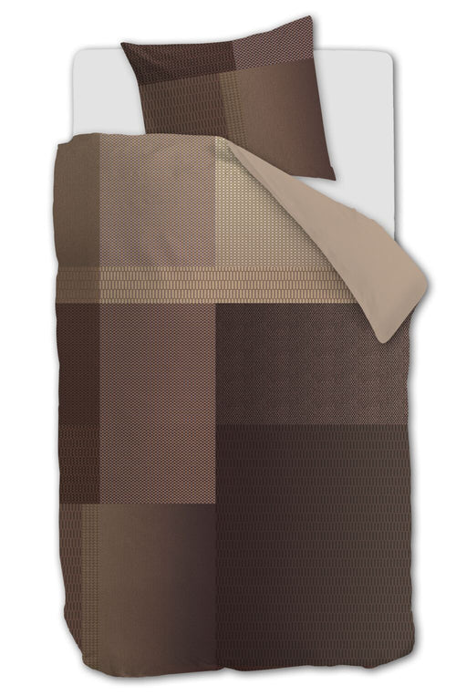 Beddinghouse Dekbedovertrek Lovis - 140 x 200/220 cm - Terra