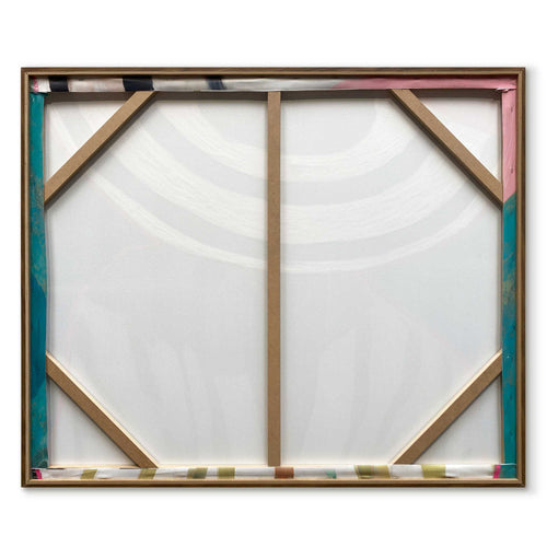 Reinders Onder de zon mixed media -  groen - woonkamer - 120x100cm