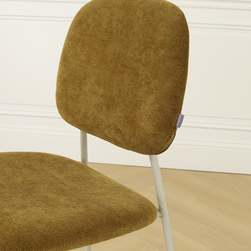 Nolon Jasmijn eetkamerstoel Mosgroen - Grijsbeige - vtwonen shop