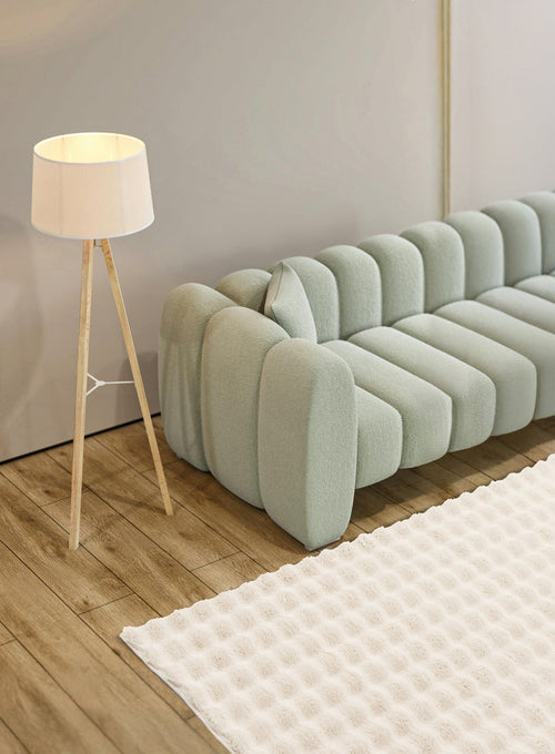 AFK Living vloerkleed Kumo - reliëfeffect - beige - 160 x 230 cm - vtwonen shop