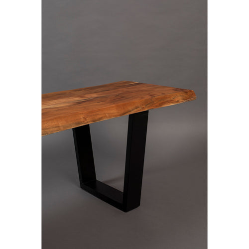 Dutchbone Aka Eettafelbank 200X45 cm Hout - Bruin - vtwonen shop