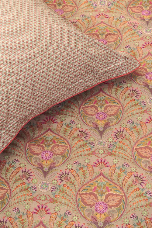 Pip Studio dekbedovertrek Alba - 140x200/220 cm - khaki