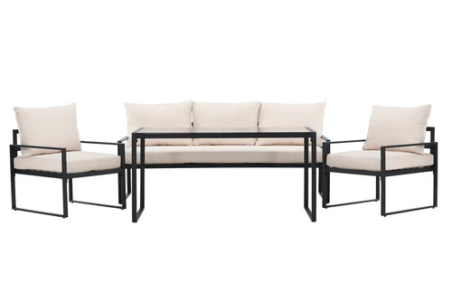 Rebellenclub Loungeset Pelmo - Zwart