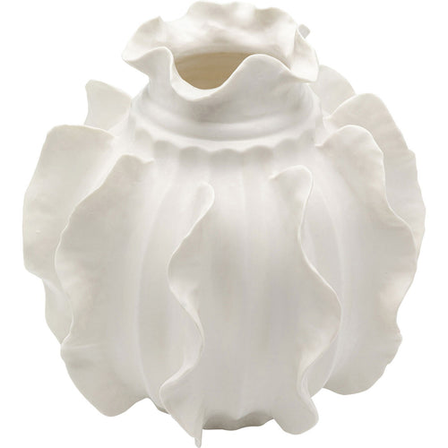Kare Design Vaas Viento 23cm wit